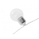 LED-Lichterkette Glühbirnen warmweiß 20Stk ISO 8623