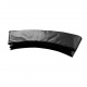 Aga SPORT FIT Trampolin 244 cm 8 ft Schwarz + inneres Schutznetz + Leiter
