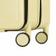 Aga Travel Handgepäck, Reisekoffer MR4674 Beige, Hartschale, TSA, 4 Rollen, Teleskopgriff