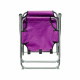 Linder Exclusiv Klappstuhl Oxford PO2600L Lila  – Campingstuhl & Angelstuhl, bis 100 kg, Faltbar Stuhl, Gartenstuhl