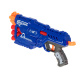Aga Blaze Storm Schaumstoff-Dartpistole + 10 Darts blau