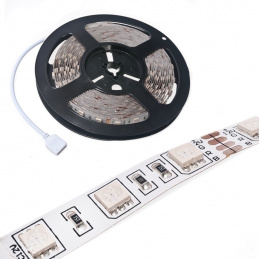 K708B TAŚMA LEDOWA 150LED RGB +ZASILACZ