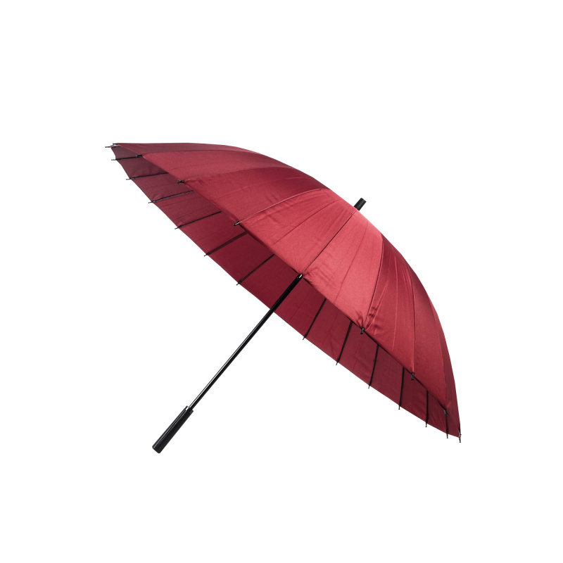 Aga Regenschirm, Klappschirm mit Automatik-Öffnung,  115 cm Rot, Stockschirm
