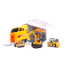 Aga Transporter + Metallwagen Baumaschinen