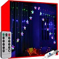 Lichtvorhang 136 LED USB mit Fernbedienung mehrfarbig KS19772
