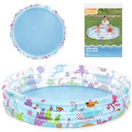 Bestway Dmuchany Basen dla dzieci MORSKI ŚWIAT 152x30cm 51004 uniwersalny