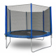 Aga SPORT TOP Trampolin,Kindertrampolin mit Sicherheitsnetz  305 cm 10 ft Blau