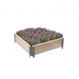 Aga Hochbeet  für Pflanzen 80x60x20 cm