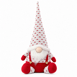 Aga Weihnachtself 63 cm Rot