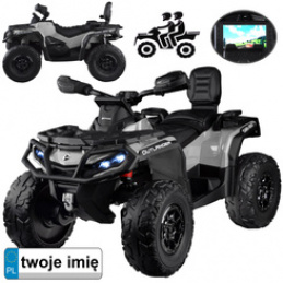 Quad na akumulator dla dzieci 2 osob CAN-AM OUTLANDER 4x4 Panel LED PA0326 uniwersalny