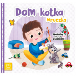 Aksjomat Dom kotka Mruczka. Maluchy kochają zwierzaki KS1053 uniwersalny