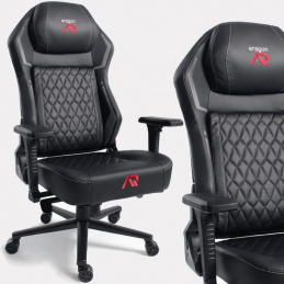 Fotel gamingowy - biurowy ARAGON czarny