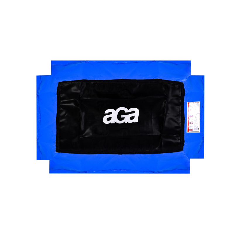 Aga Federabdeckung für rechteckiges Trampolin 122x183 cm Blau