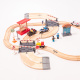 Aga4Kids Holz-Eisenbahnset 30 Teile DS5644