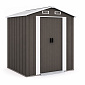 Aga Gartenhaus 194x131x184 cm Graubraun
