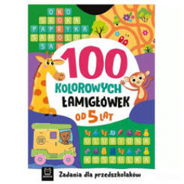 Aksjomat 100 kolorowych łamigłówek. Od 5 lat Ciekawe zadania dla dzieci KS0889 uniwersalny