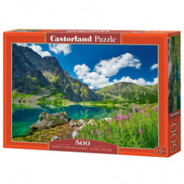 Puzzle 500-elementów Czarny Staw pod Rysami, Tatras, Poland B-54145 uniwersalny