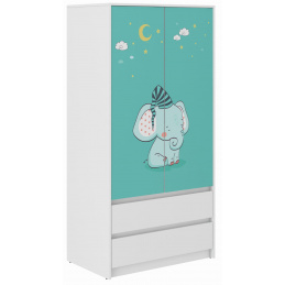 Holzspielzeug Kindergarderobe Elefant B-9