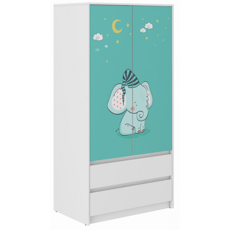 Holzspielzeug Kindergarderobe Elefant B-9