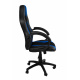 Aga Spielstuhl,Bürostuhl,Drehbarer Spielstuhl, Computer Stuhl Chefsessel MR2060 Schwarz - Blau