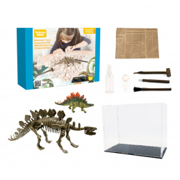 Aga4Kids Set für kleine Paläontologen Stegosaurus