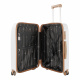 Aga Travel Kofferset 2 Teilig Hartschale - Koffer & Trolleys Set - Koffer Set 2 - Reisekoffer Set 2 Teilig - Hartschalenkoffer Set 2 Teilig - 2 Teiliges Trolley Set MR4670 Weiß