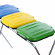 Aga Ständer für Müllsäcke 3x120 l Gelb, Blau, Grün