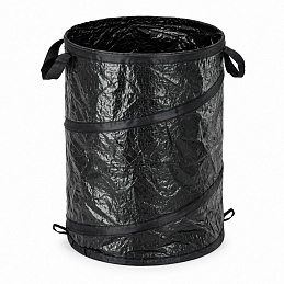 Aga Gartensack für Laub und Gartenabfälle 100 l Schwarz