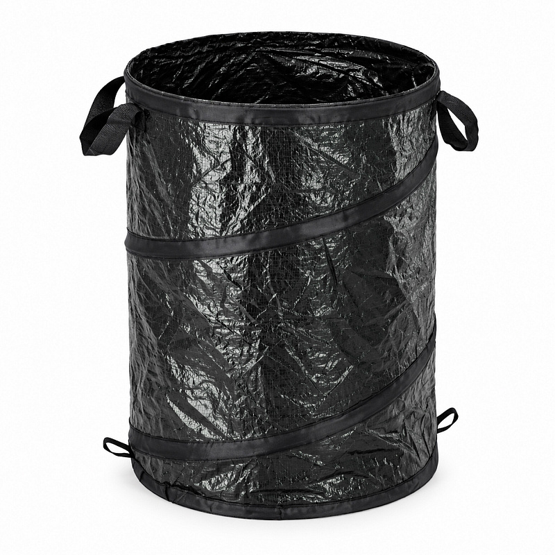 Aga Gartensack für Laub und Gartenabfälle 100 l Schwarz