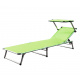 Linder Exclusiv Liegestuhl GARDEN EXCLUSIVE MC372310GG Gelb Grün