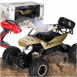 Aga RC Auto Rock Crawler 1:12 4WD METAL gold