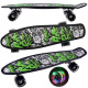 Fiszka Skateboard 55 cm LED Räder SP0576