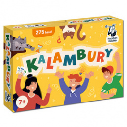 Kapitan Nauka Towarzyska gra karciana KALAMBURY 275 haseł - zgaduj! GR0736 uniwersalny