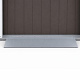 Aga Gartenhaus 194x131x184 cm Graubraun