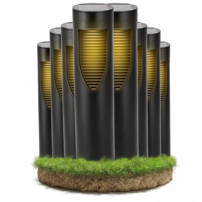 8x LED solární zahradní lampa IP54