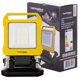 Přenosný LED světlomet s rukojetí 20W - IP65 - studená barva