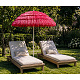 Linder Exclusiv Sonnenschirm, Strandschirm,UV-Schutz 30, Hawaii Rosa