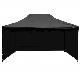 Aga Verkaufsstad Pop-Up Pavillon Partyzelten  3x4,5m Schwarz