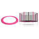 Aga Trampolin Randabdeckung 366 cm 12 ft Rosa, Randschutz, Trampolinzubehör, Federabdeckung für Trampolin