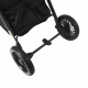Aga Sportwagen Schwarz/Rosa
