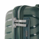 Aga Travel Reisekofferset, Kofferset  MR4677 Dunkelgrün, Hartschale, TSA, 4 Rollen, Reisekoffer, Koffer
