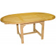 Linder Exclusiv Gartentisch TEAK OVAL DF53 180x120x75 cm