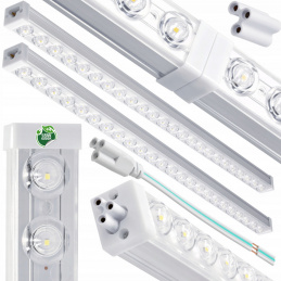 2x LED lampa NEPTUN 60cm - 18W -1800lm - IP20 - 6000K - studená bílá