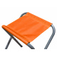 Aga Klassische Klapphocker - Leichtes Material Praktische faltbares Design - Orange