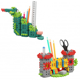 Marioinex Mini-Waffel Schreibtisch-Organizer Abenteuer 140 Szt.