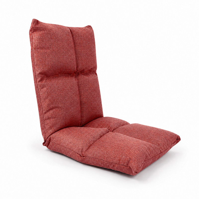 Aga Bodenliegesessel 36x48x48 cm Rot