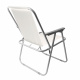 Linder Exclusiv Campingstuhl CS1002 Beige, Klappstuhl, Angel, Angler, Strand Stuhl faltbar Outdoor