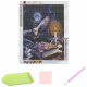 Diamantmalerei Stickerei Diamant Painting Dekoration Kreuzstich 16137, Muster:Eule H16217