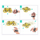 DRON manuell betriebener Quadcopter RC0573