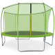 Aga SPORT FIT Trampolin 366 cm 12 ft Hellgrün + inneres Schutznetz